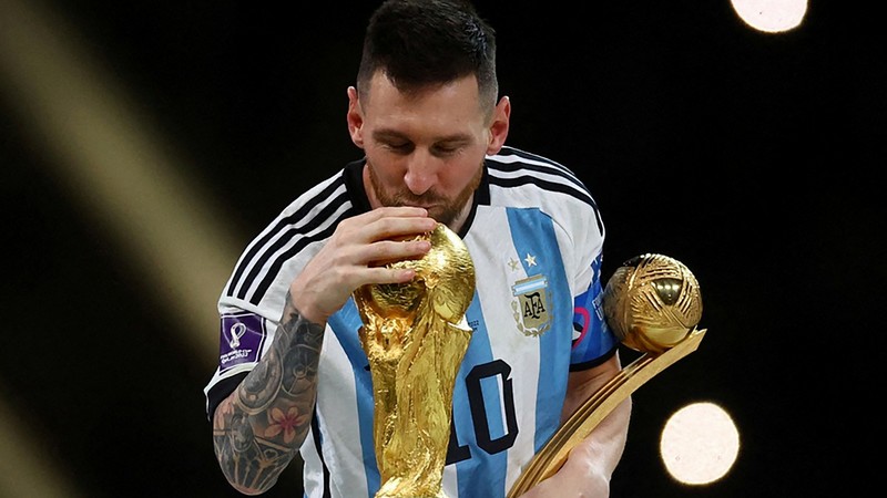 Với chức vô địch World Cup thì có thể coi Messi là cầu thủ hay nhất mọi thời đại Với chức vô địch World Cup thì có thể coi Messi là cầu thủ hay nhất mọi thời đại