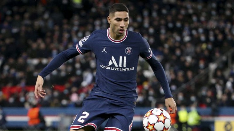 Khi chơi cho PSG thì tài năng của Hakimi được đánh giá là hàng đầu Khi chơi cho PSG thì tài năng của Hakimi được đánh giá là hàng đầu