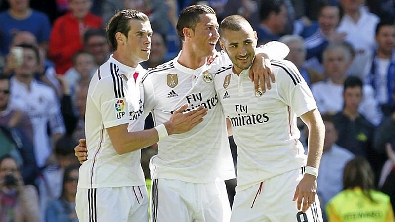 Tam Tấu Los Blancos gồm Ronaldo, Bale và Benzema